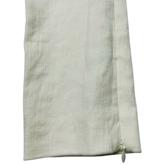 Isabel Marant Étoile Ecru White Linen Blend Cropped Trouser Pants Size 36 / US 2 - Picture 4 of 8